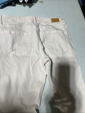 Aeropostale Pale Pink Wide Leg Jeans